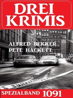 cover image of Drei Krimis Spezialband 1091